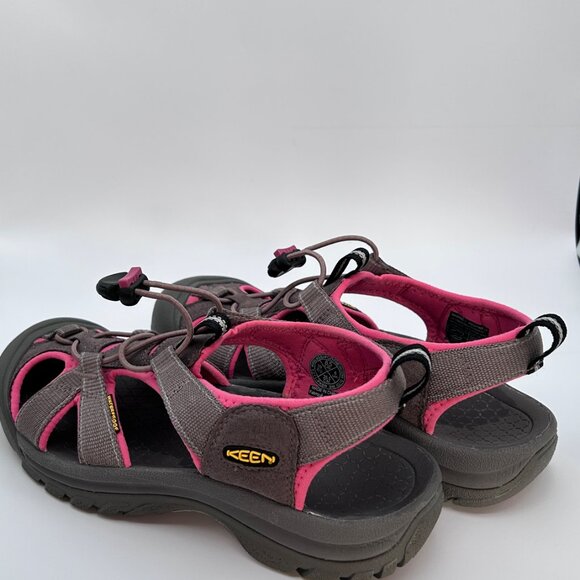 KEEN Venice H2 Sandal Women's Size 8.5 in Grey & Pink - Picture 4 of 7